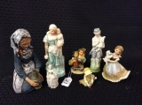 Group of 7 Various Figurines Including