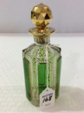 Green & Gold Panel Design Moser Perfume