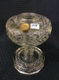 Clear Glass Aladdin Kerosene Lamp Base