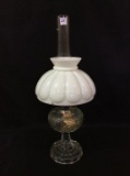 Aladdin Clear Glass Kerosene Lamp w/