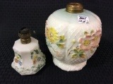 Lot of 2 Cosmos Kerosene Lamp Bases