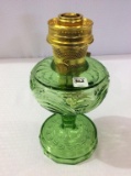 Green Aladdin Kerosene Lamp Base