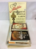 Contemp. Plastic Aladdin Kerosene Mantle Lamp Sign