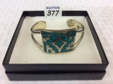 Ladies Mexico Silver & Turquoise Design