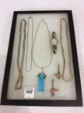 Group of Sterling Silver Jewelry Including