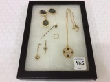 Group of Older Jewelry Including Ladies Stick Pin,