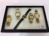 Lot of 5 Wrist Watches Including Seiko