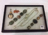 Collection of ladies Jewelry Including Multi-Color