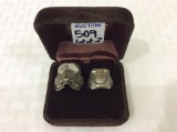 Lot of 2 Silver Costume Rings Including Saddle