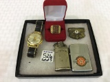 Lot of 5 Including Men's Accutron Watch,