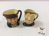 Lot of 2 Sm. Royal Doulton-Made in England Tobey