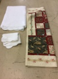 Lot of 2 Twin Size Quilt Design Bed Covers-