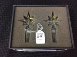 Pair of Waterford Crystal Congratulation