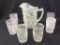 Imperial Glass Opalescent Pitcher & Tumbler Set