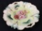 RS Prussia Floral Decorated Plate w/ Dbl