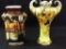 Lot of 2 Hand Painted Nippon Vases