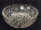 Cut Glass Bowl Signed Fry (2-3 Edge Imperfections