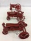 Lot of 3 IH Farmall 1/16th Scale Toy Tractors-