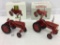 Lot of 2 Ertl IH Die Cast 1/6th Scale Toy Tractors