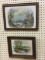 Lot of 2 Framed Landscape Prints