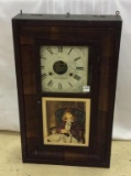 Antique Seth Thomas Weighted Clock w/ Girl