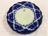 Lot of 6 Matching Flo Blue Plates
