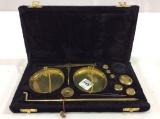 Sm. Brass Scale w/ Weights in Box