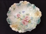 RS Prussia Floral Painted  Bowl