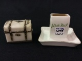 Lot of 2 Including Nippon Match Holder