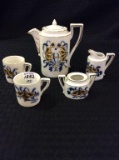 Child's Partial Coffee Set Including Coffee Pot