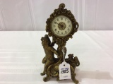 Waterbury Ornate Figurial Metal Clock-Arm