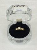 Ladies 10K Diamond Ring-Size: 7 1/2