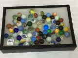 Collection of Approx. 80 Larger Marbles