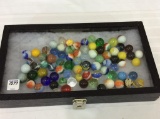 Group of Approx. 80 Larger Marbles Including