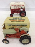 Lot of 2-16th Scale Toy Tractors Including