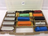 Group of Midge Toy Trains-Rockford, IL in Plastic