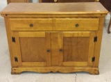 Wood Cabinet w/ Top Drawer & 2-Lower
