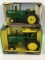 Lot of 2-1/16th Scale Die Cast John Deere Tractors