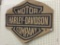 Lg. Printed Cardboard Sign-Harley Davidson Co.