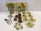 Vintage Tin Children's Dishware Set