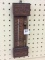 Wall Hanging Adv. Wood Thermometer