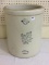 8 Gal Stoneware Crock Front Marked Western