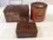 Lot of 3 Tobacco Tins Including 2-Union Leader