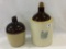 Lot of 2 Sm. Crock Jugs Including