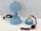 Lot of 2 Including Blue Glass Perfume Atomitzer