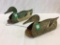 Pair of Johnson Folding Fiberboard Mallard