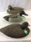 Lot of 3 Lg. Cork Decoys