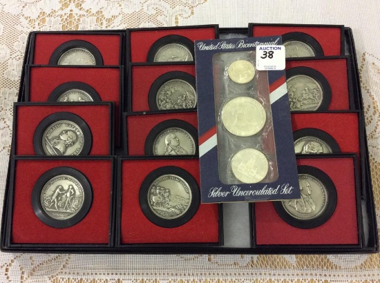 Collection of 12 US Mint Department of the