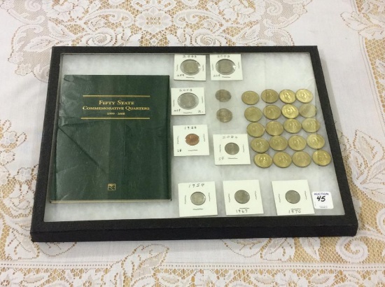 Collection of Coins Including 20-George