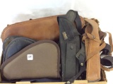 Group of Holsters & Soft Pistol Cases &